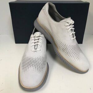 Cole Haan Men's C30508 2.Zerogrand Laser Wingtip Oxford Nimbus Cloud/Sleet 8.5